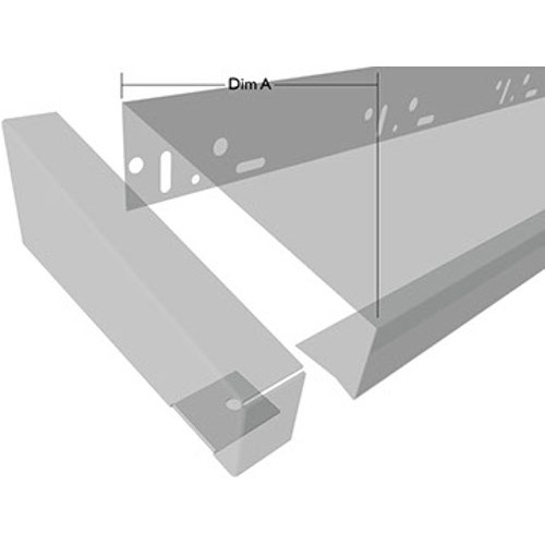 170mm WEC End Cap for Verge Trim Profiles