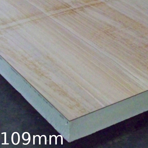 109mm Plydeck Xtratherm (PIR with OSB Board) - 100mm PIR and 9mm OSB Board