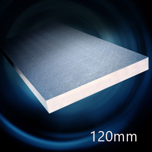 120mm Unilin XtroLiner XO/UF Underfloor PIR Insulation Board - 1200mm x 2400mm - Pack of 3