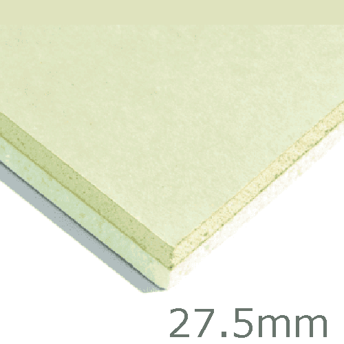 27.5mm Xtratherm XT/TL Thermal Liner Dot and Dab (15mm PIR Insulation bonded to 12.5mm Plasterboard)