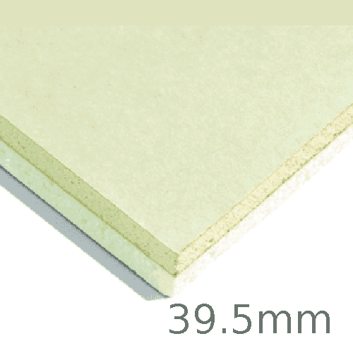 39.5mm Xtratherm XT/TL Thermal Liner Dot and Dab (30mm PIR Insulation bonded to 9.5mm Plasterboard)